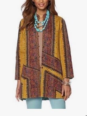 Rara Avis by Iris Apfel size XS Women’s quilted jacket